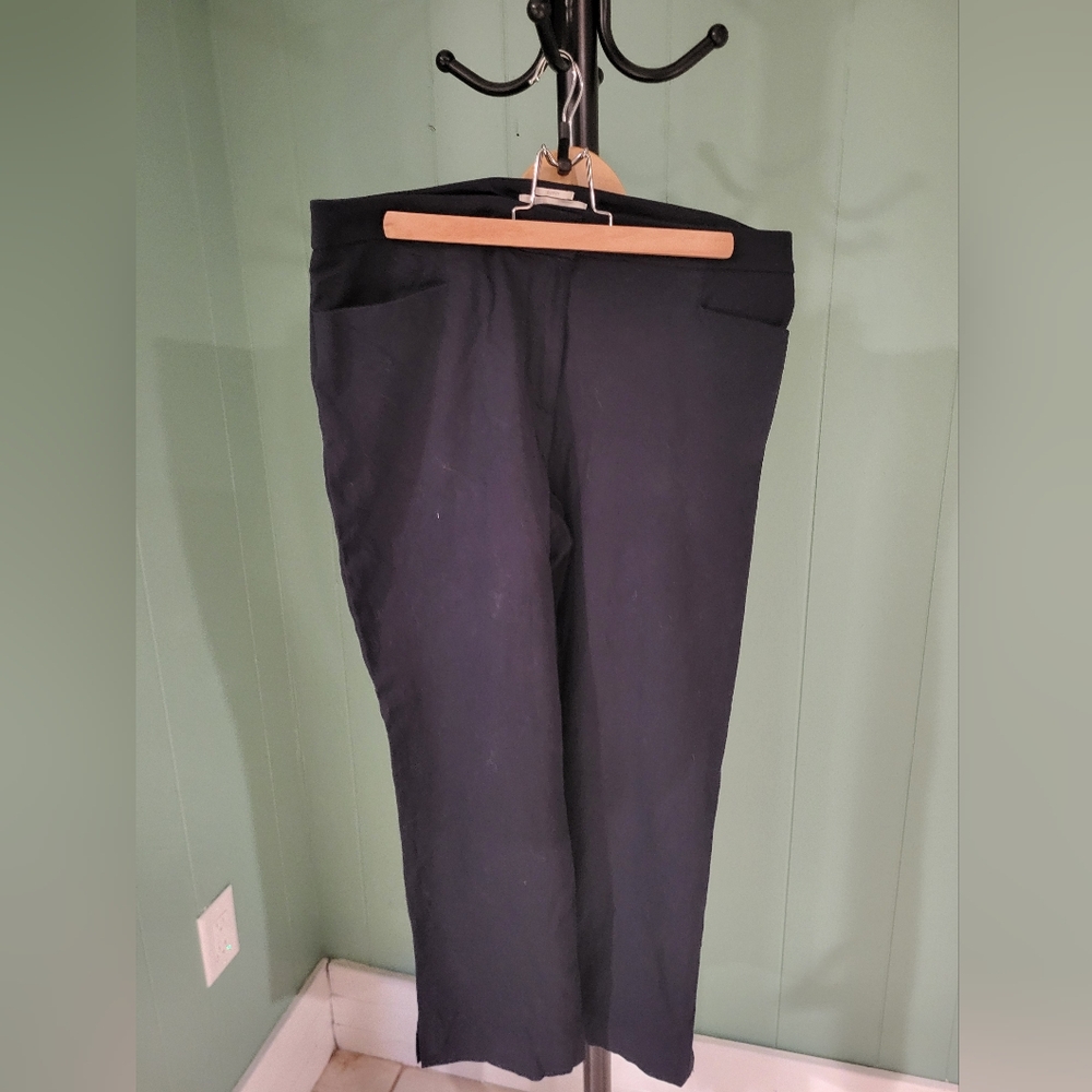 Talbots Women's Black Pants 12 Curvy